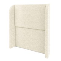 Cabeceira Solteiro 100 cm Com Frame Imperial Boucle Creme IMPO