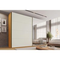 Guarda Roupa Casal 2Ptas 1Esp 4Gav Samara Peroba/OffW Europa