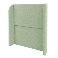 Cabeceira Solteiro 90 cm Com Frame Imperial Boucle Oliva IMPO