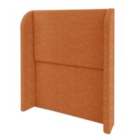 Cabeceira Solteiro 90 cm Com Frame Imperial Boucle Terracota IMPO