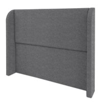 Cabeceira Queen 160 cm Com Frame Imperial Boucle Cinza IMPO