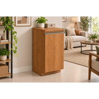 Mesa Lateral Sala Liga 1 Porta 45cm Canela Kappesberg