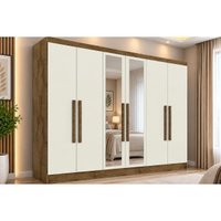 Guarda Roupa 6 Portas 2 Esp 6 Gav Oslo Europa Brauna