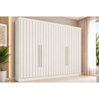 Guarda Roupa 4 Portas 4Portas Rip 3Gav Potente Europa OffWhite