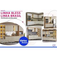 Kit Cozinha 6 Peças 14 Portas Bless CZ670 Off Linea