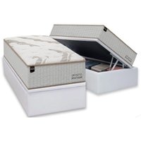 Cama Box Baú CRC Solt +Colchão Molas Ensacadas Boutique Ortobom 88