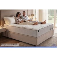 Cama Box Baú CRC King +Colchão Molas Master Pocket Boutique Ortobom 193