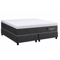 Cama Box CRC Queen +Colchão Molas Master Pocket Piemonte Orthoflex -