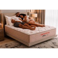 Colchão Queen Espuma Orthoflex D33 Milão Bege 158x198x30