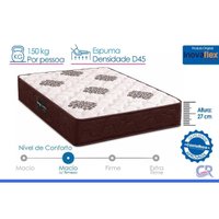 Colchão Solteiro D45 Anatômico Inovaflex Ortopédico Inova Plus 88x27