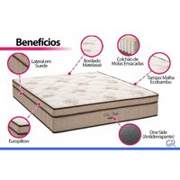 Colchão Solteiro Molas MasterPocket Ortobom Ensacadas Pró Vida 88x188x30