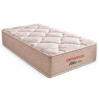 Colchão Solteiro Espuma Orthoflex D33 Milão Bege 88x188x26