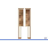 Guarda Roupa Modulado Casal Torre 4Pt Vdo Liga Off Kappesberg