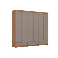 Guarda Roupa Solteiro 6 Portas 9 Gavs Imperial Cin/Avela Henn