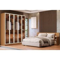 Quarto Planejado Casal Liga 6Peças 5Pts QM33 Off