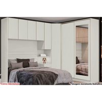 Quarto Planejado Casal Seletto 5 Peças 8 Ptas QM10 Areia