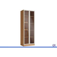 Guarda Roupa Modulado Casal Armário 2Pt Vidro Liga Off Kappesberg