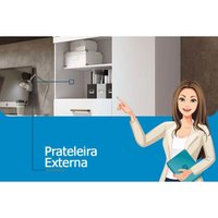 Cômoda Casal Marabá 1 Porta e 6 Gavetas Cinamomo/Areia S. Andirá