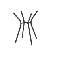 Base Mesa Cozinha Sardenha M086 Aço Preto Kappesberg