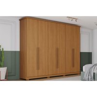 Guarda Roupa Solteiro 6 Portas 6 Gavs Leblon Cinamomo Henn