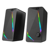 Caixa de som Redragon Waltz GS510 USB P2 3.5mm com iluminação LED