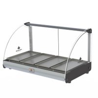 Estufa Curva Elétrica Progás Preta 4 bandejas 127V PRV-04E