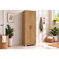 Armário Lavanderia Simpla c/2 Portas e 4 Pés Cedro Carraro