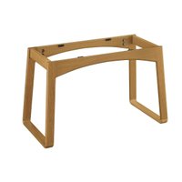 Base Mesa Jantar Zelia Madeira 130cm Carvalho Kappesberg