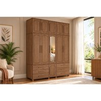Guarda Roupa Casal 11 Portas Esp 6Gv Londres Jat S. Andirá