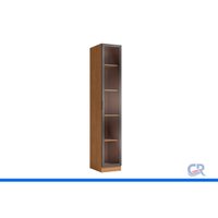 Paneleiro Cozinha Liga 1 Porta Vidro Canela Kappesberg