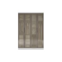 Guarda Roupa Modulado Closet 4Pts 3G Rizon N. Horizonte Neve