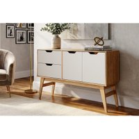 Buffet Sala Jantar MB1097 c/2 Portas 126cm Of White Movelbento
