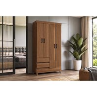 Guarda Roupa 4 Portas 2G c/Pés Fit S. Andirá Jequit