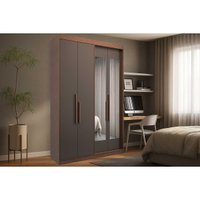Guarda Roupa 4 Portas 2Esp 2Gs PH1805 Herval Carval