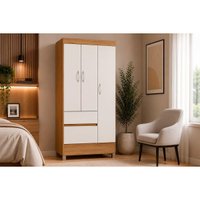 Guarda Roupa 3 Portas 2 Gavs Wind Demóbile OfWhite