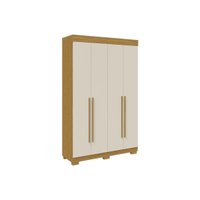 Guarda Roupa 4 Portas 2 Gavs Ágata ACP Branco
