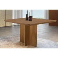 Mesa Cozinha Berlim Tampo Madeirado 120x80cm Naturale Rufato
