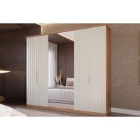 Guarda Roupa Solteiro 6 Portas 2 Esp 6G La Belle Cinamomo Panan