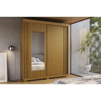 Guarda Roupa Solteiro 2 Portas 1 Esp 3 Gavs Athena Cinamomo ACP