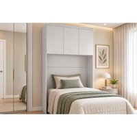 Armário Aéreo Modulado 3 Portas Rizon Neve N. Horizonte