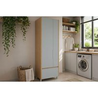 Paneleiro Cozinha Modulado Multiuso Marquesa MDF 70cm Verde Nesher