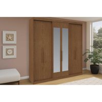 Guarda Roupa Solteiro 6 Portas 2 Esp 4G PH18041 Carvalho Herval