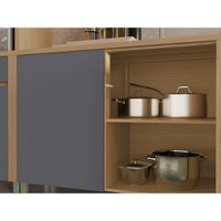 Cozinha Modulada Nesher 5 Peças Condessa CZ444 Carv/Titânio