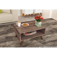 Mesa Lateral Sala RT3020 c/1 Nicho Rustico Movelbento