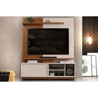 Home Rack Painel p/ TV 55 Pol Athenas 150cm Freijó DJ Móveis