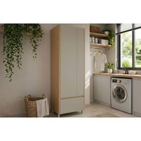 Paneleiro Cozinha Modulado Multiuso Marquesa MDF 70cm Greige Nesher
