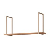 Prateleira Sala Decorativa Eloise Flutuante 125x36cm Cinamomo MGM