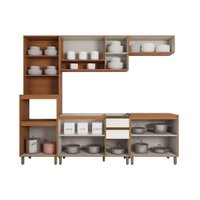 Kit Cozinha Henn Venaly 5 Peças CZ479 Cinamomo/Off
