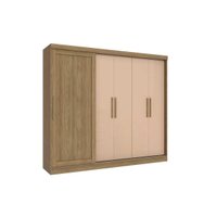 Guarda Roupa 5 Portas 4 Gavs N564 Kappesberg Macadamia