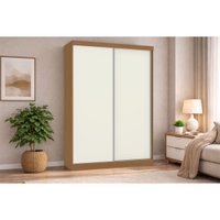 Guarda Roupa 2 Portas 2 Gavs N571 Kappesberg Canela